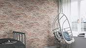 Szürke-barna loft hangulatú téglamintás dekor tapéta