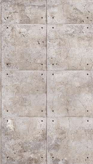 Szürke betonlap mintás mosható vlies poszter tapéta