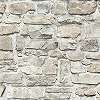 Szürke-bézs kőfal hatású vlies dekor tapéta