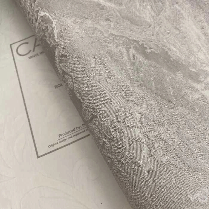 Szürke bézs márvány mintás olasz luxus tapéta