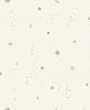 Szürke csillag mintás vinyl gyerek tapéta
