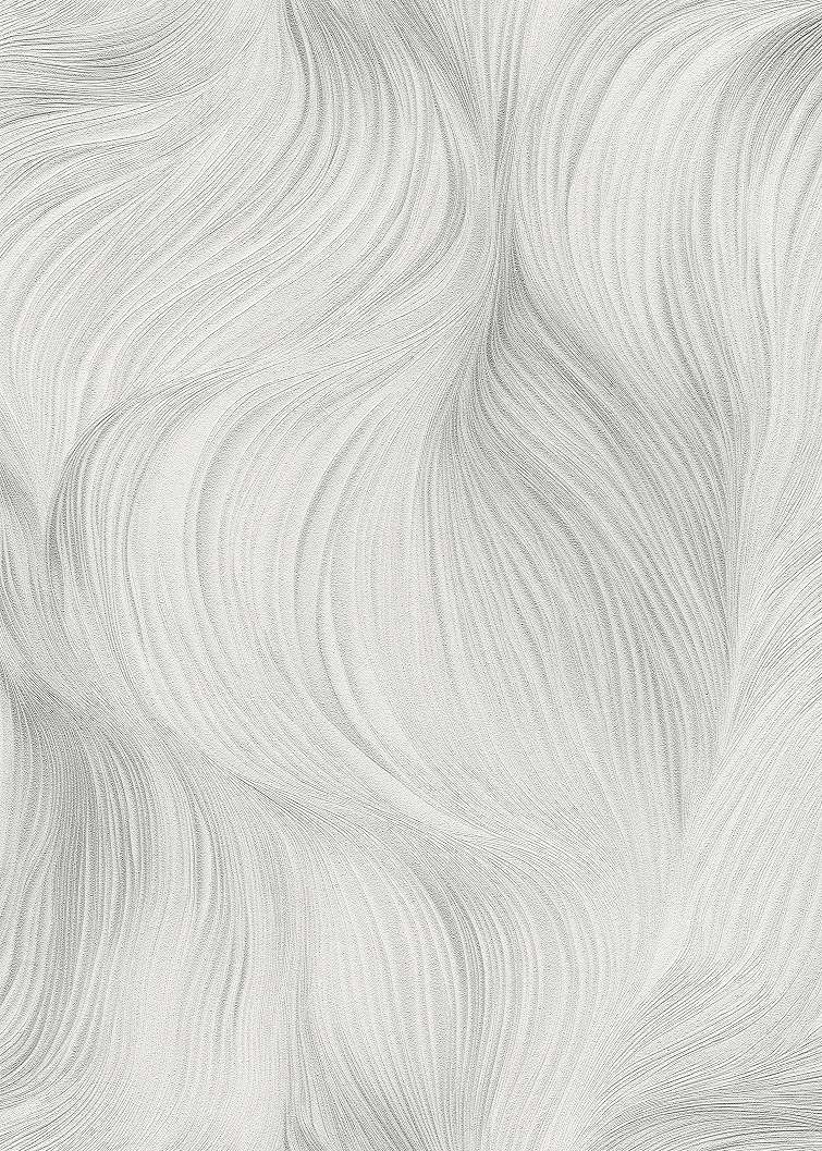 Szürke dekor tapéta modern hullám mintával