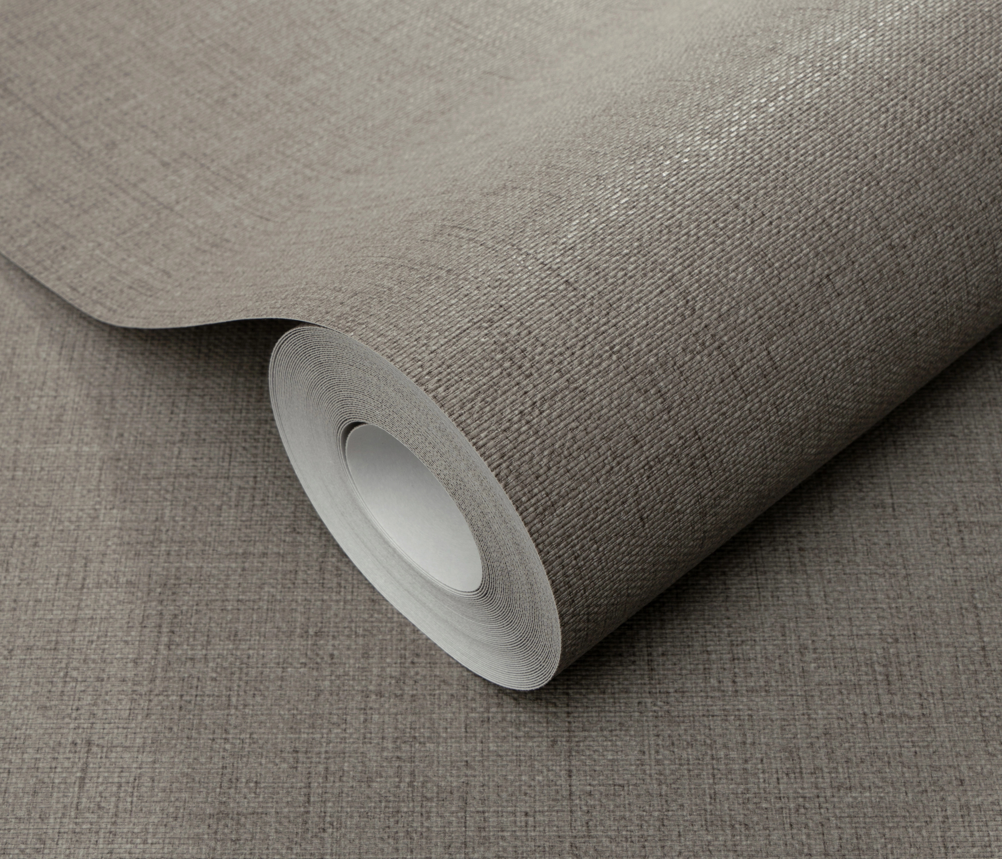 Szürke dekor tapéta textil mintával mosható