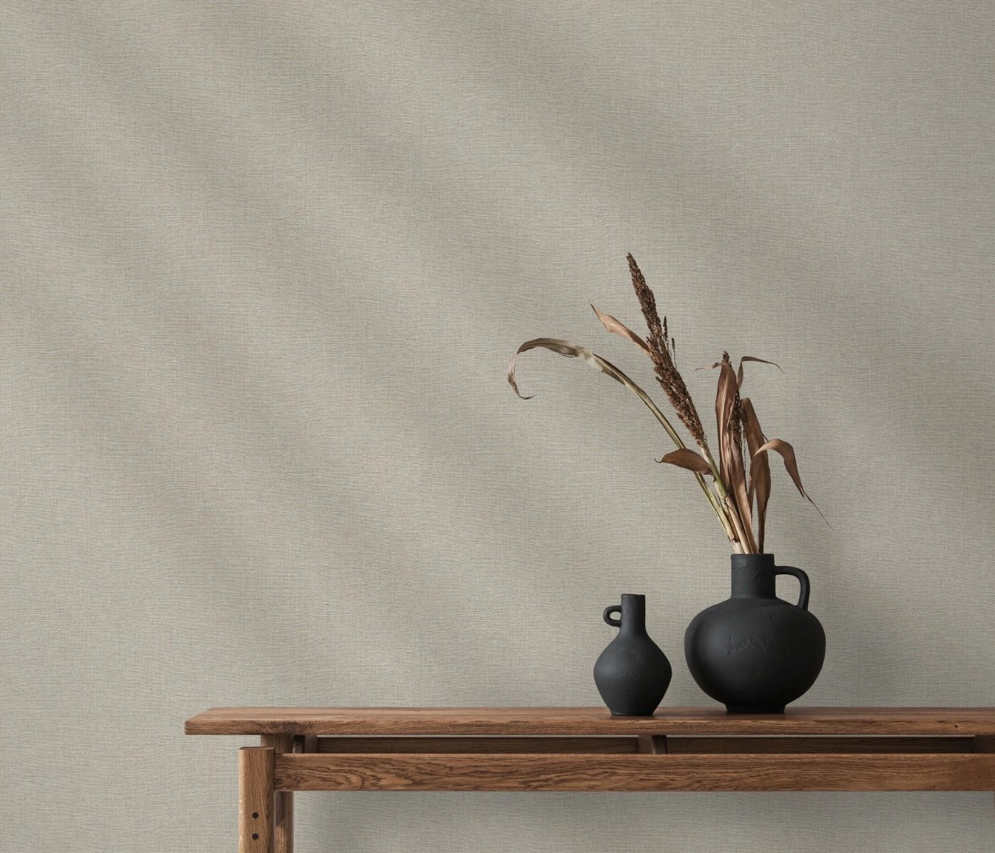 Szürke design tapéta textil mintával vinyl mosható