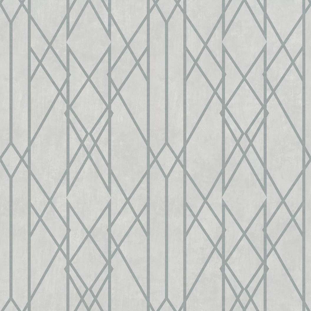Szürke elegáns geometrikus mintás modern tapéta