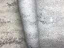 Szürke ezüst patinás fal hatású vlies design tapéta