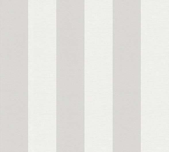Szürke fehér csíkos mintás vinyl tapéta
