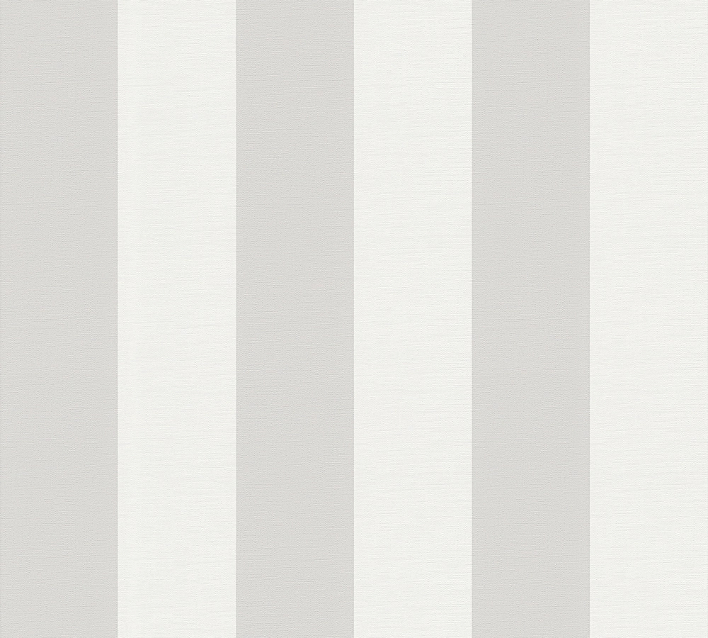 Szürke fehér csíkos mintás vinyl tapéta