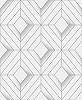 Szürke fehér geometrikus rombusz mintás vlies dekor tapéta