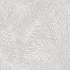 Szürke fehér pálmalevél mintás mosható vinyl felületű tapéta