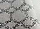 Szürke geometrikus design tapéta textil struktúrált alapon