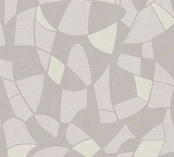 Szürke geometrikus mintás dekor tapéta mosható vinyl