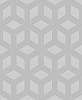 Szürke hexagon geometrikus mintás vlies dekor tapéta