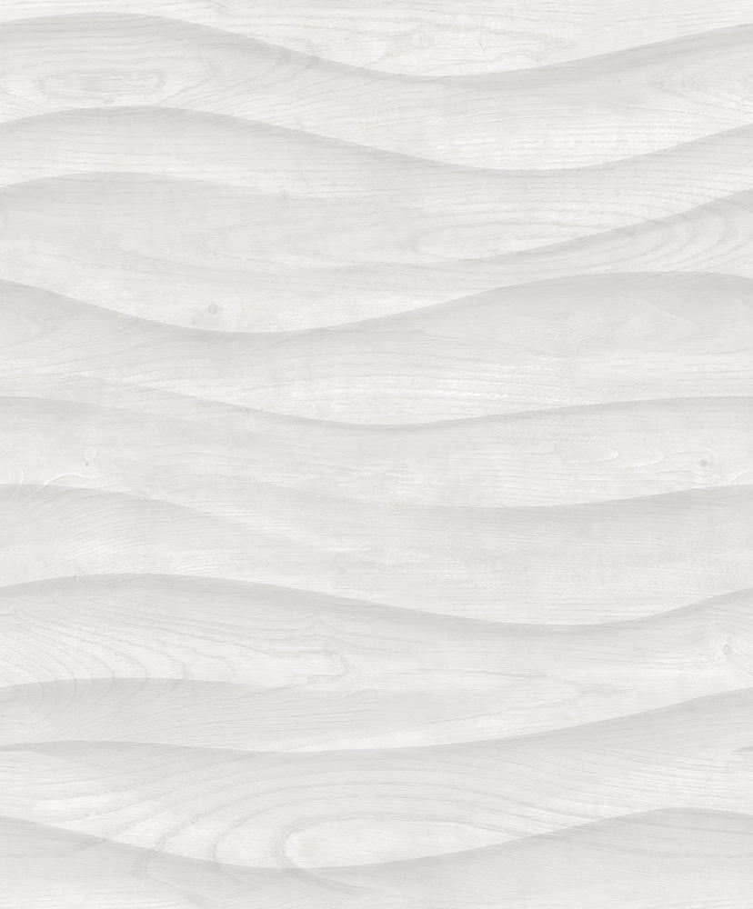 Szürke hullám mintás fahatású dekor tapéta
