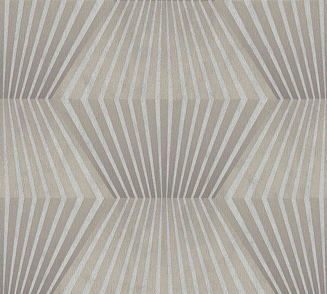 Szürke modern design tapéta geometrikus mintával mosható