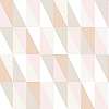 Szürke rózsaszín design tapéta háromszög mintával