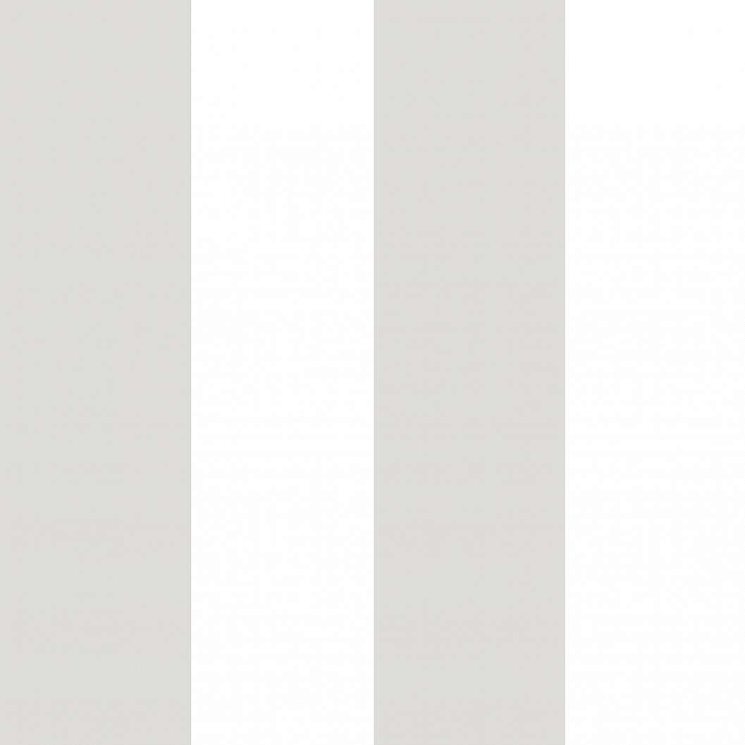 Szürke színű nagy csíkos mintás gyerek design tapéta