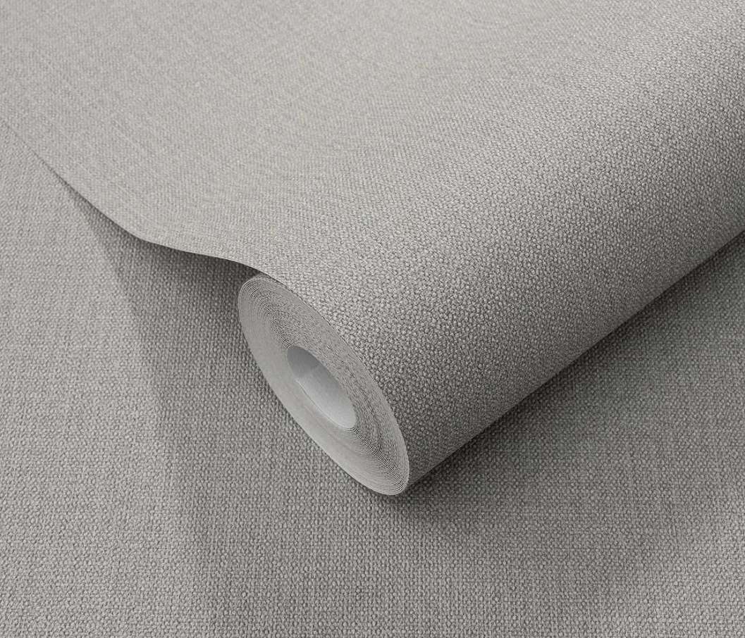 Szürke textil mintás vinyl tapéta