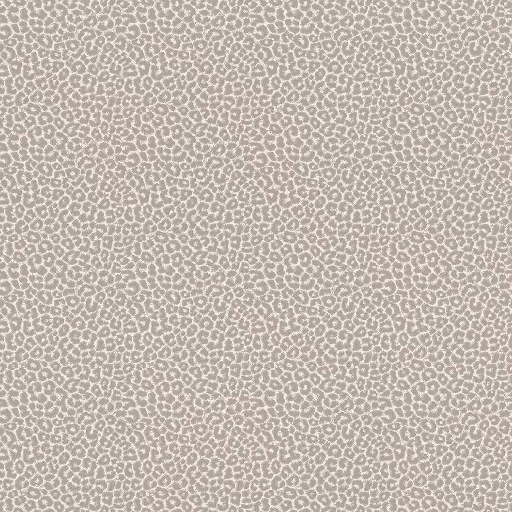 Szürkés árnyalatú leopárd bár utánzat mintás papír tapéta