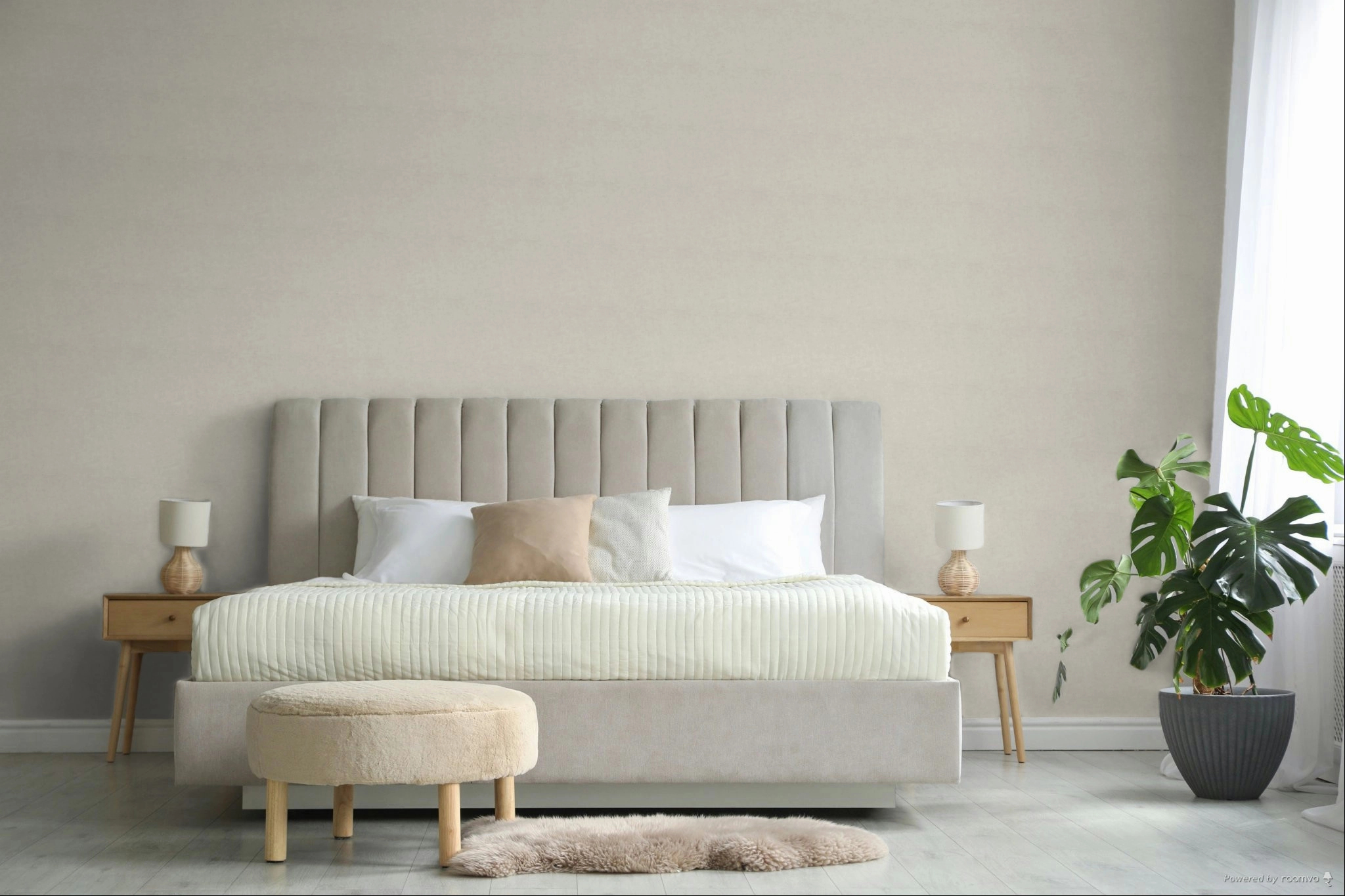 Szürkés beton mintás mosható vinyl tapéta