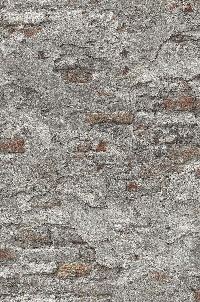Szürkés betonfal hatású tapéta