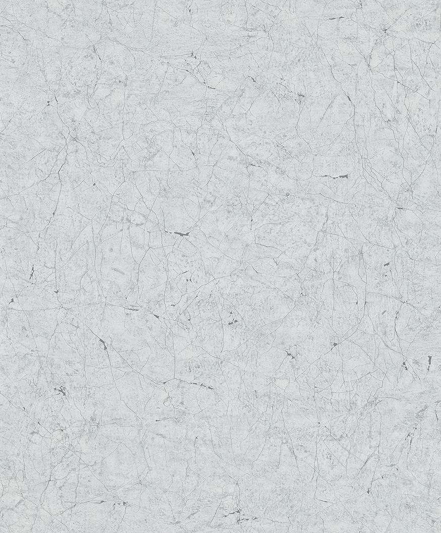 Szürkés fehér színű ezüstös struktúrált mintás tapéta