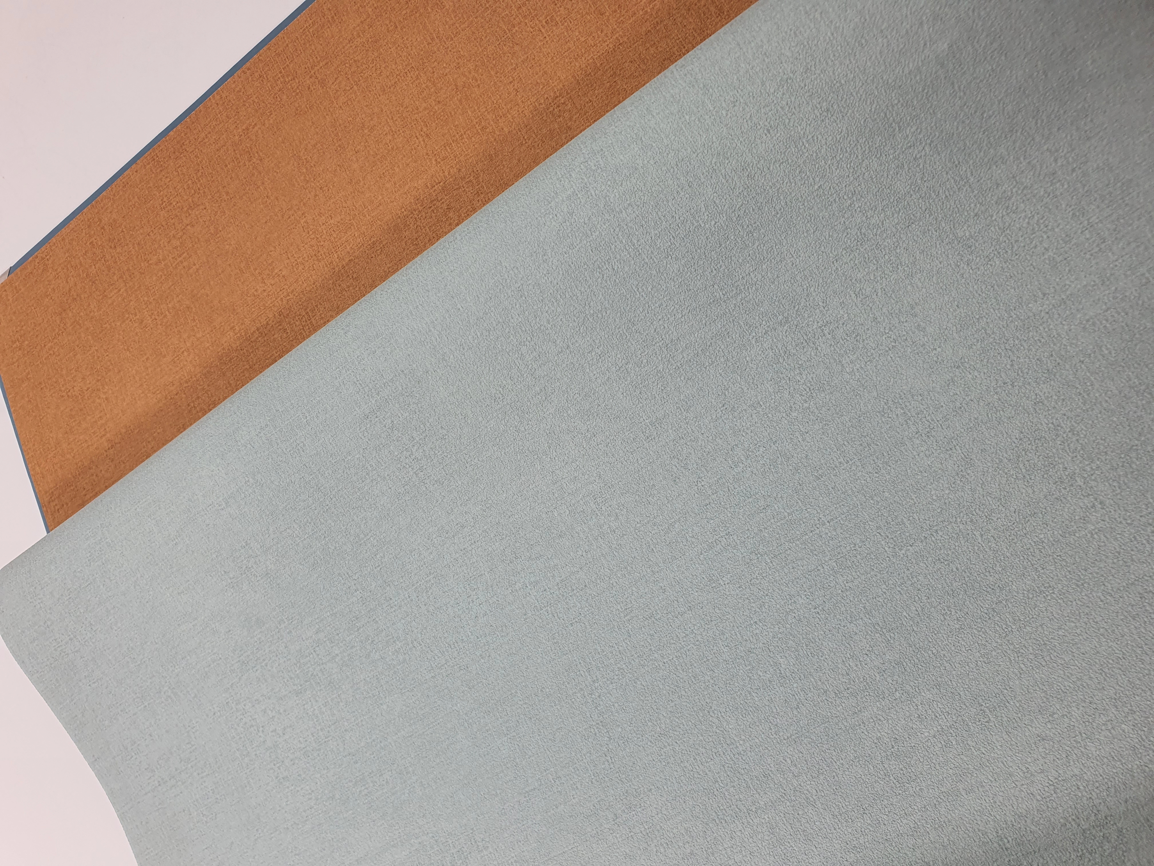 Szürkéskék egyszínű vlies vinyl mosható dekor tapéta