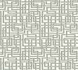 Tapéta geometrikus labirintus mintával szürke ezüst színben
