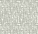 Tapéta geometrikus labirintus mintával szürke ezüst színben
