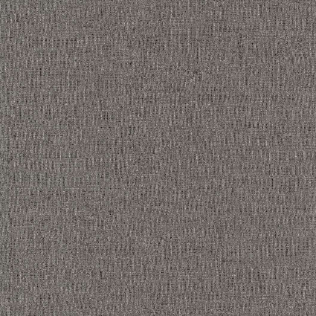 Tapéta sötétszürke színben textil szőtt hatással