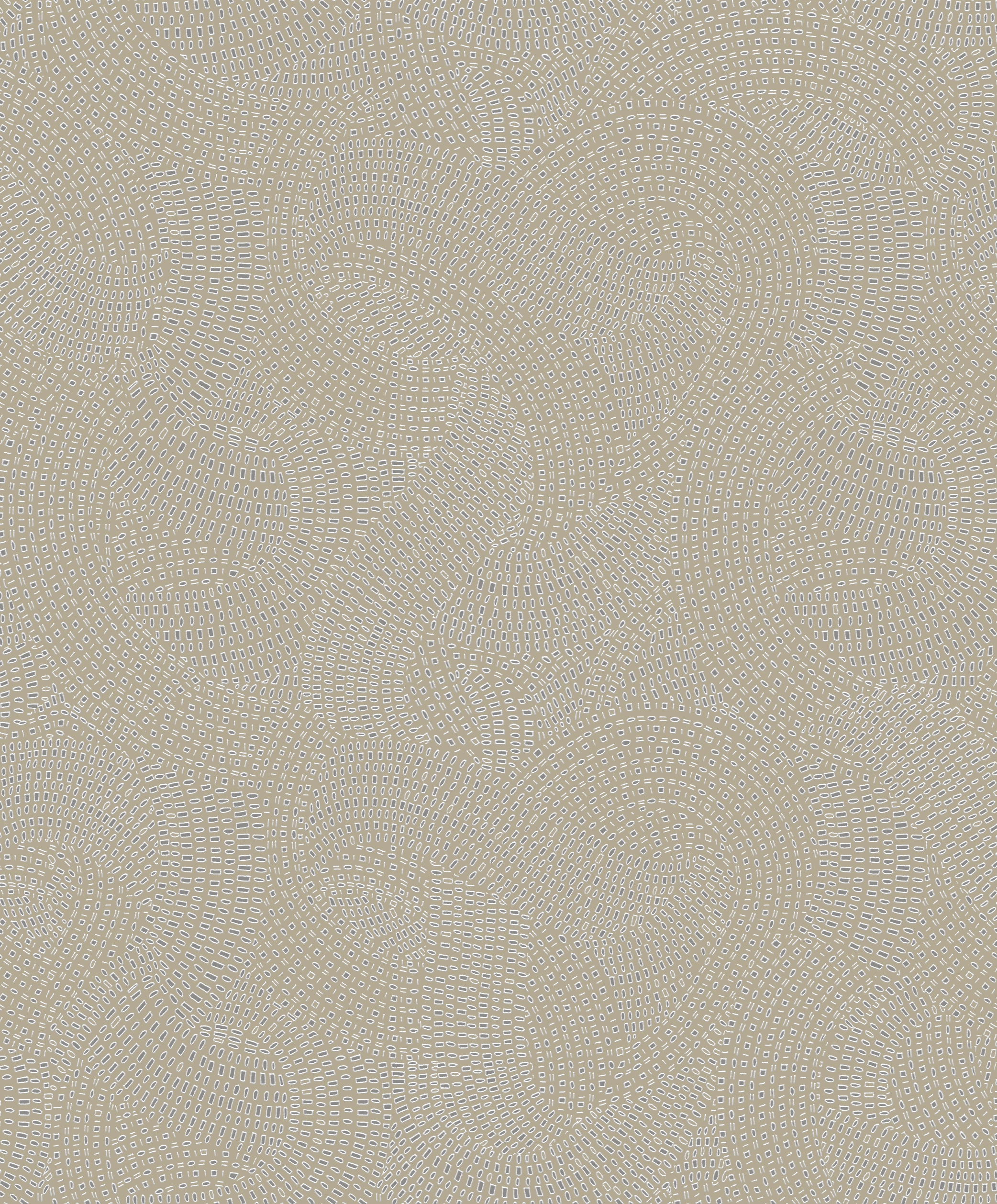 Taupe geometrikus mintás vlies design tapéta