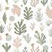 Tengeri növény mintás festett hatású design tapéta