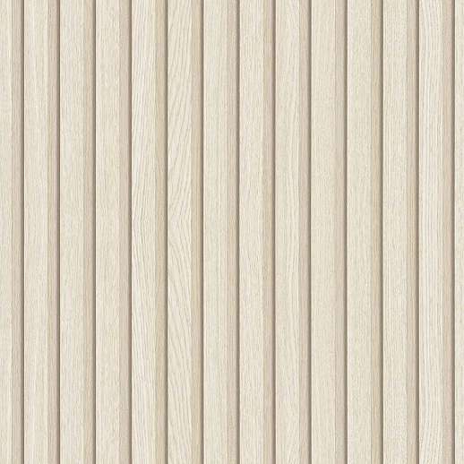 Természetes fa hastású lambéria mintás beige színű design tapéta