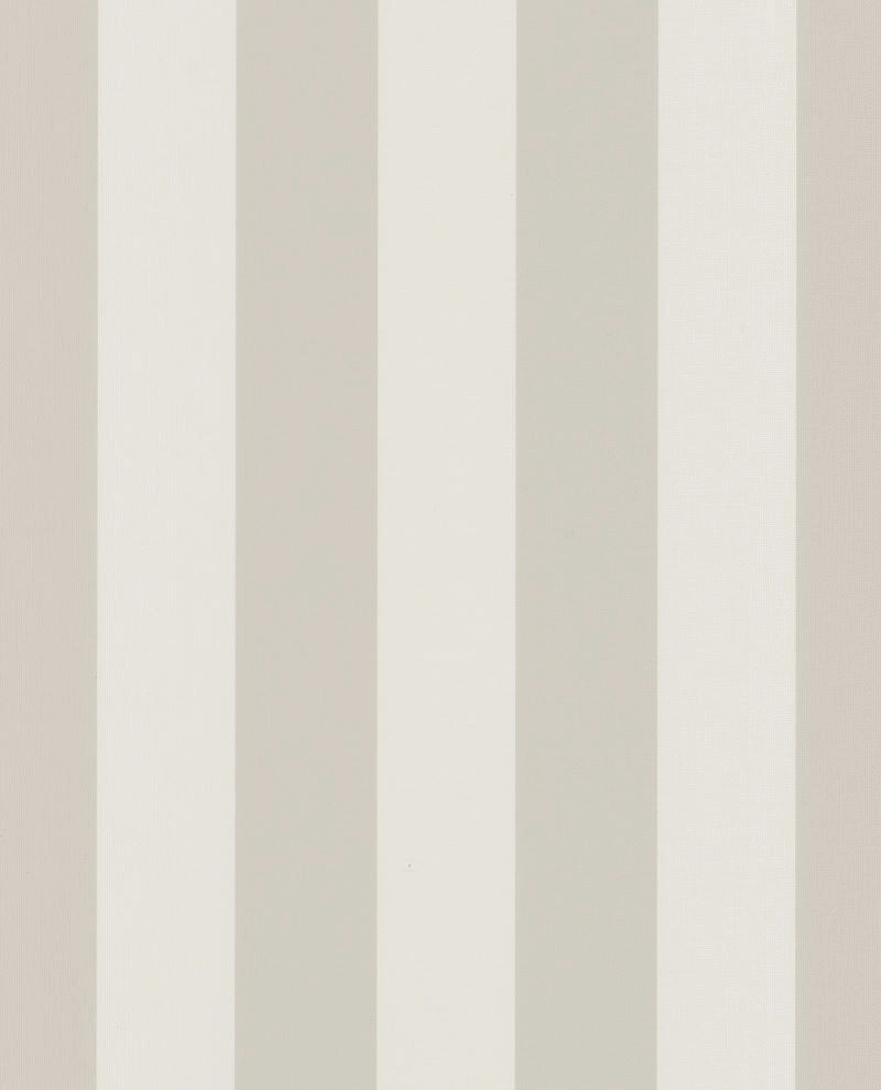 Textíl hatású fehér és drapp csíkos design tapéta