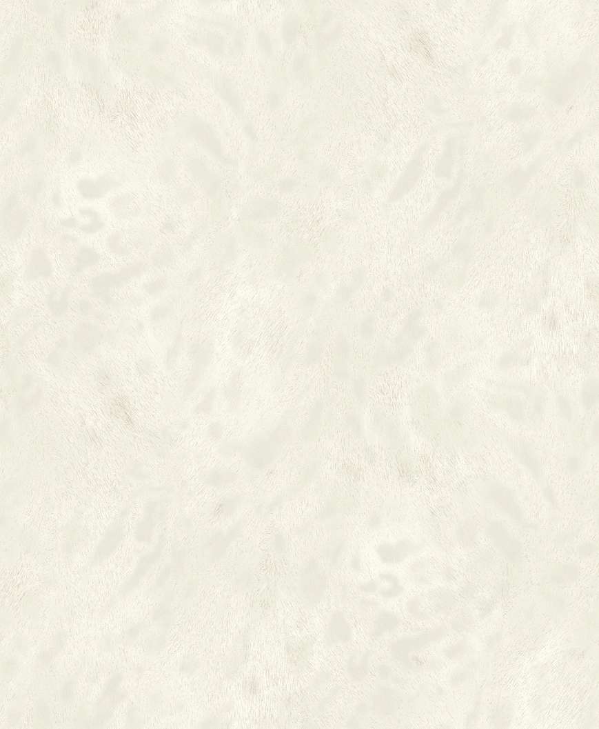 Textil hatású szőrt imitáló design tapé krém színben