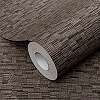 Textil mintás antracit színű vinyl dekor tapéta