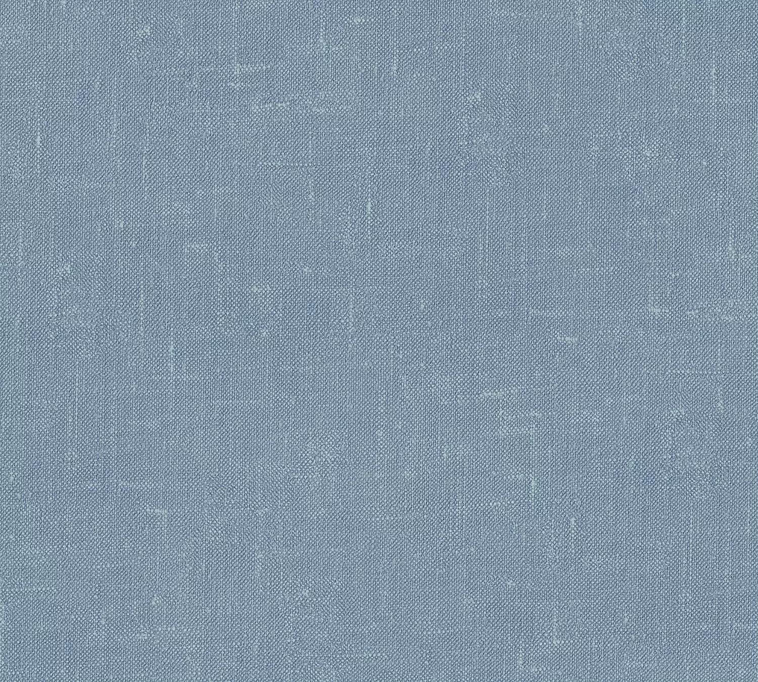 Textil szőtt hatású vlies tapéta kék színben