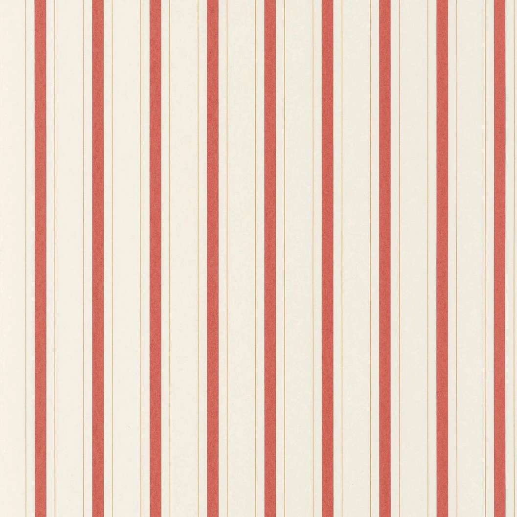 Toile stílusú design tapéta csíkos mintával bordó színben