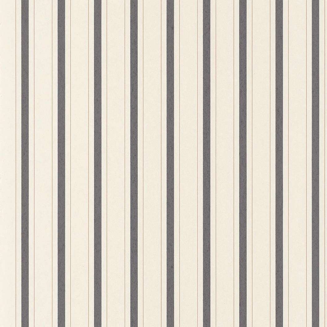 Toile stílusú design tapéta csíkos mintával fekete színben