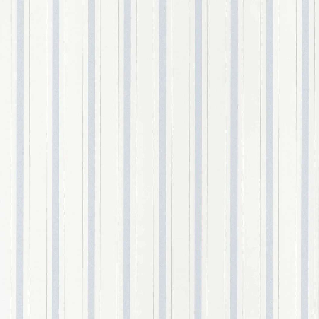 Toile stílusú design tapéta csíkos mintával kék színben