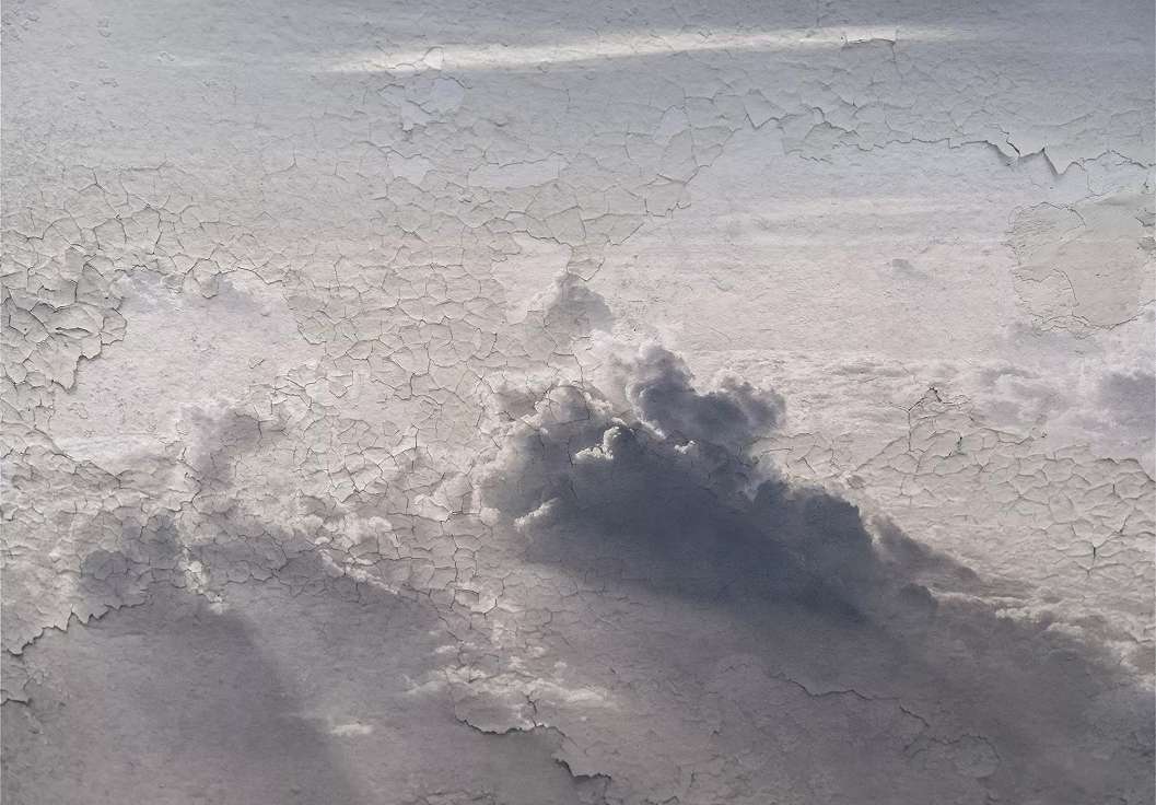 Töredezett hatású felhő mintás fali poszter 368x254 vlies