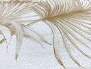 Trópusi dzsugel mintás vlies design tapéta pálmafa, majom mintával