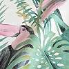 Trópusi dzsungel mintás vlies design tapéta tukán madárral