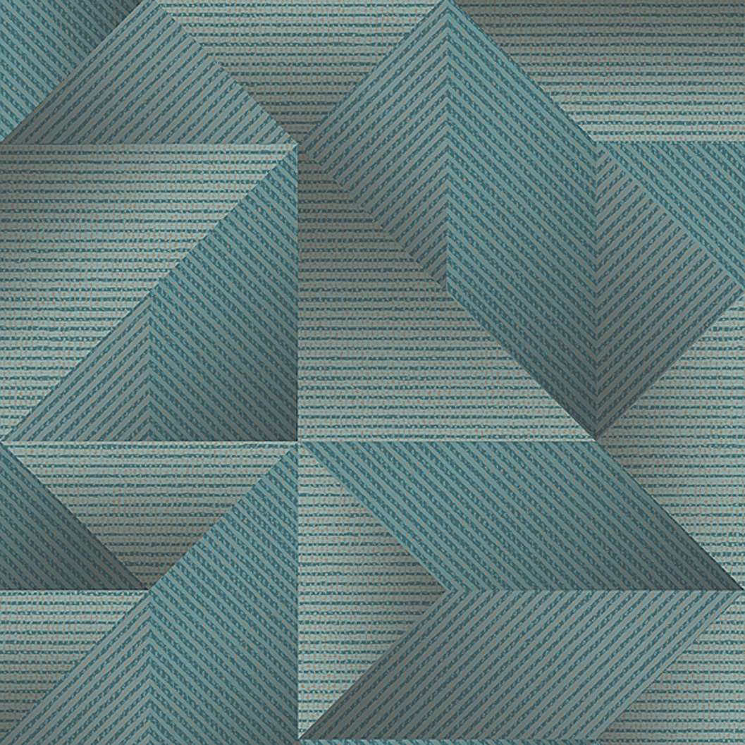 Tüdkiz design tapéta 3d hatású geometrikus mintával vinyl mosható