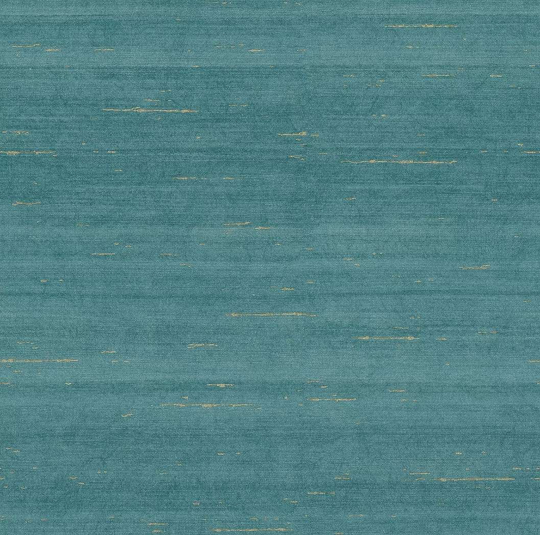 Türkiz textil mintás vinyl dekor tapéta