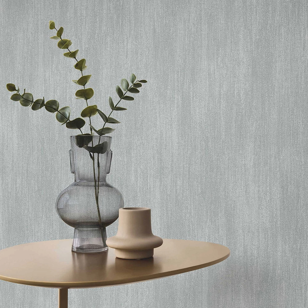Vakolathatású mintás szürke színű design tapéta