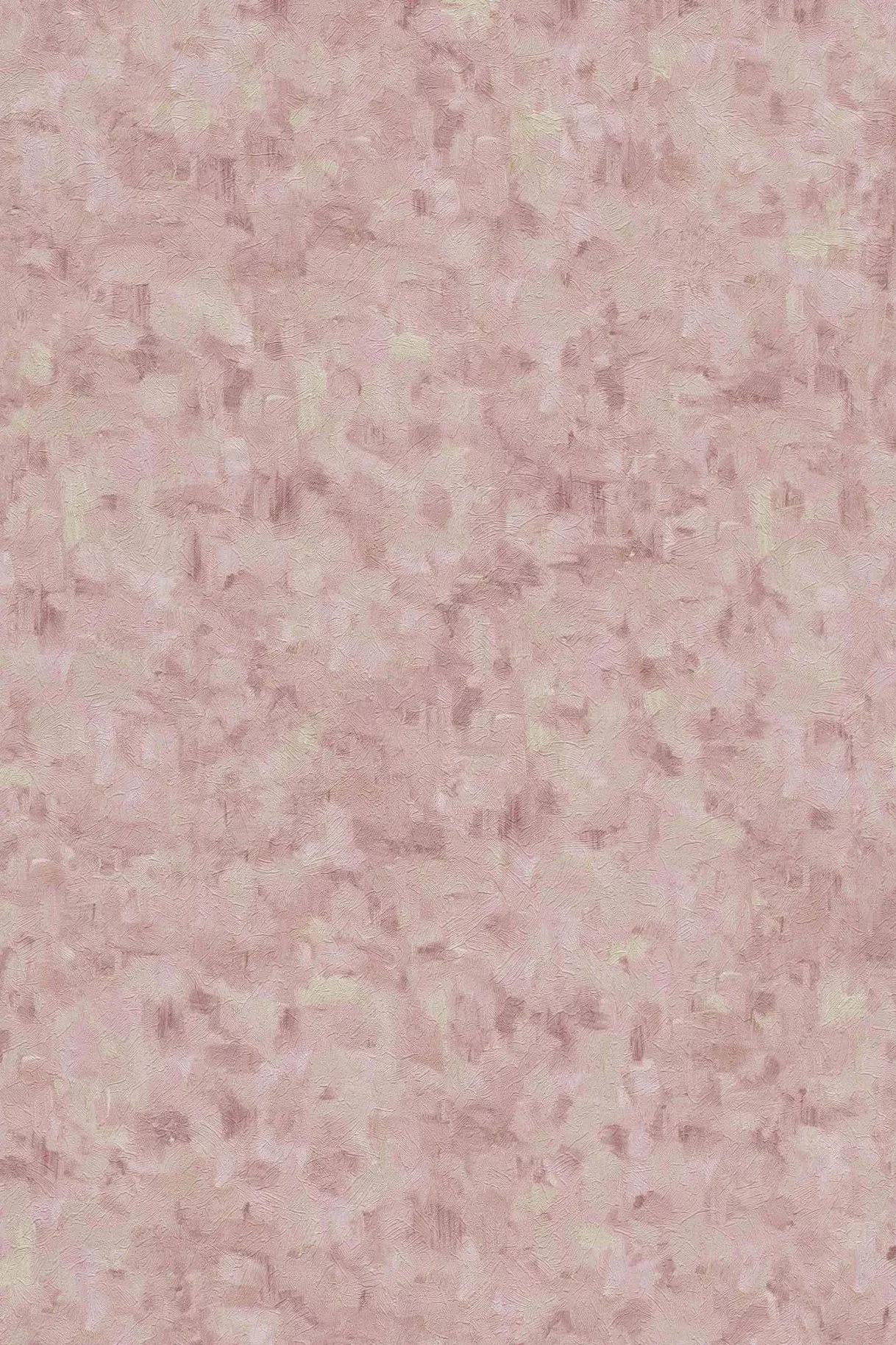 Van Gogh ecsetvonásai rózsaszín színű tapétán