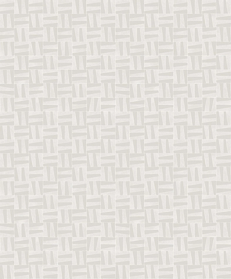 Világos szürke és ezüstös színű elegáns geometria mintás design tapéta