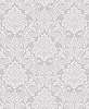 Világosszürke design tapéta damaszk mintával