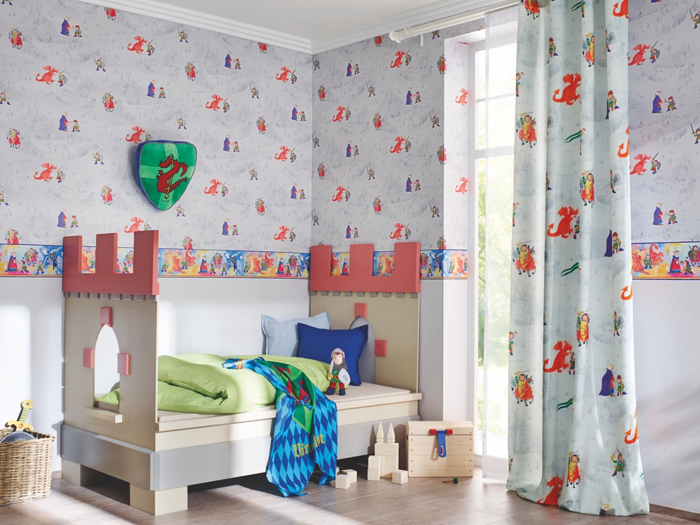 Vincelot lovag mintás bordűr